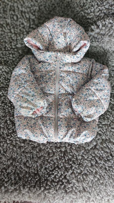 Kvietkovana bunda, h&m,80