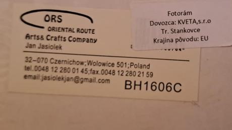 Dva rôzne fotorámčeky,