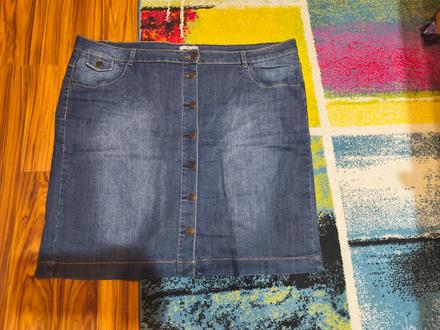 Riflová sukňa, tu,50