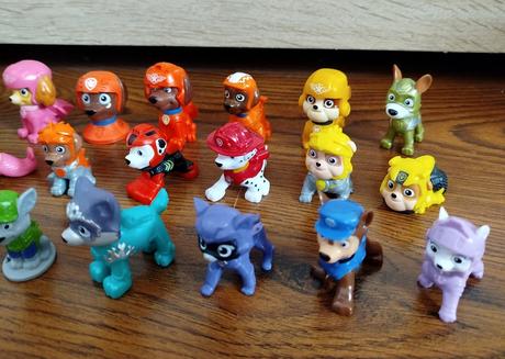 Figúrky paw patrol - kus 0,50 centov,