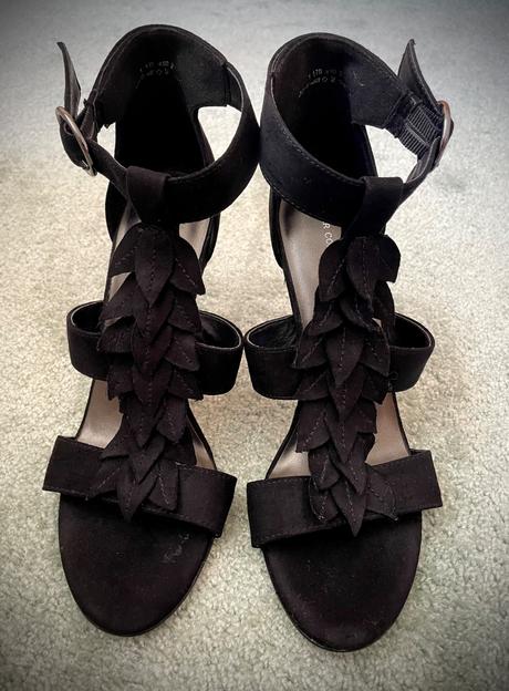 Sandále na podpätku, deichmann,40