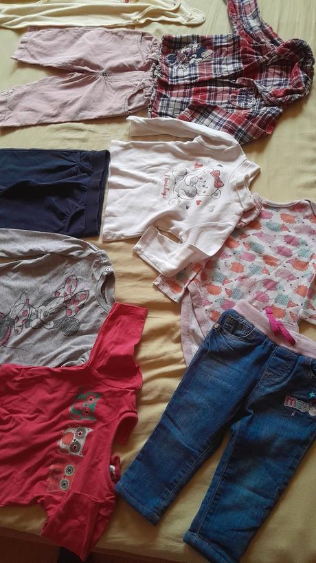 Balík oblečenia veľ. 80, 68–80