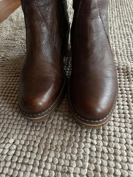 Čižmy kožené, 39