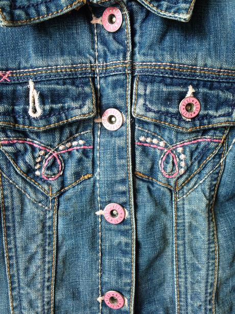 Krásna nextová riflová bundička, next,104