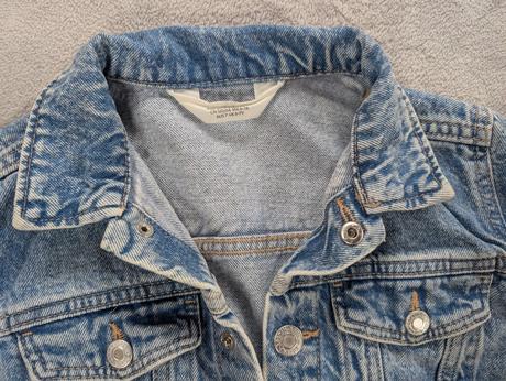 Riflové bunda, h&m,122