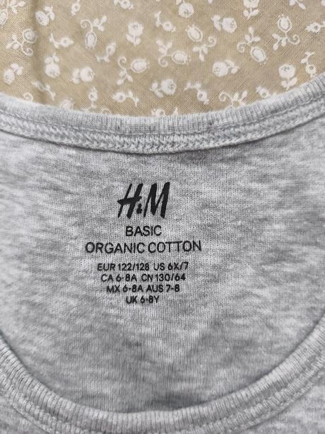 Detské tielka, h&m,122