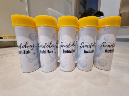 Svadobné bio bublifuky sonett 10ks, 