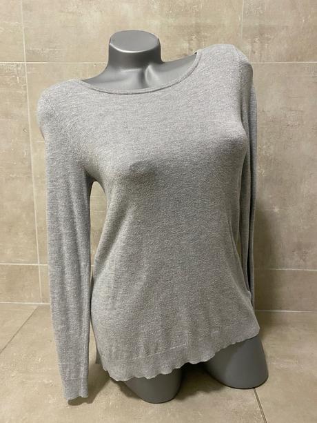 Sveter so zipsom a blúzkovou časťou vzadu, orsay,xs