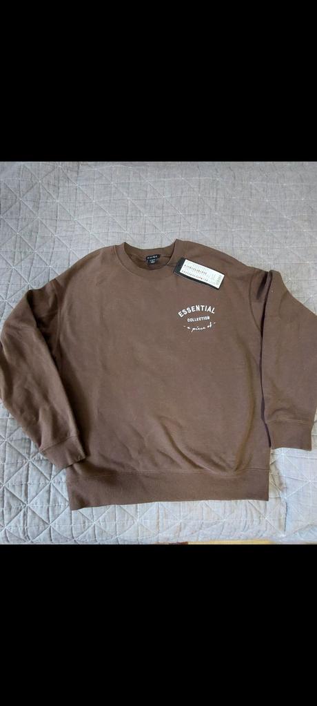 Cokoladovo hneda mikina amisu, amisu,s