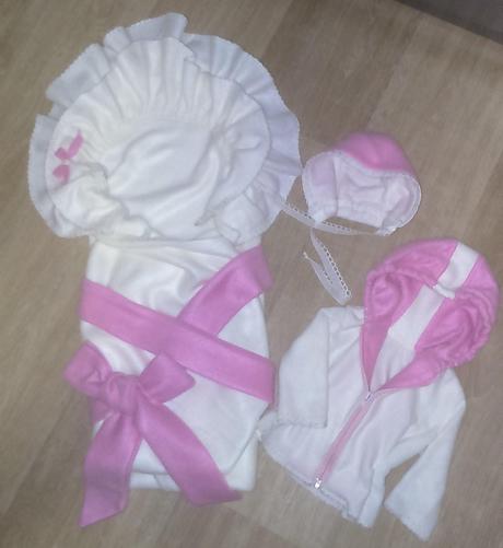 Flisova bundicka+ciapocka, 62