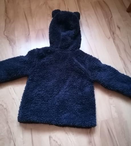 Prechodná huňatá bundička s uškami - 74, dopodopo,74