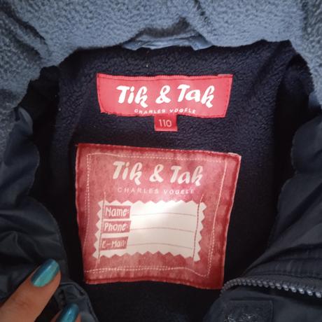 Bunda tepla, tik & tak,110