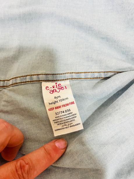 Riflova košeľa 104, evie angel,104