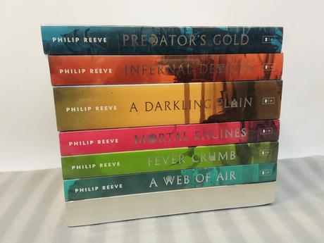 Philip reeve mortal engines + fever crumb, 