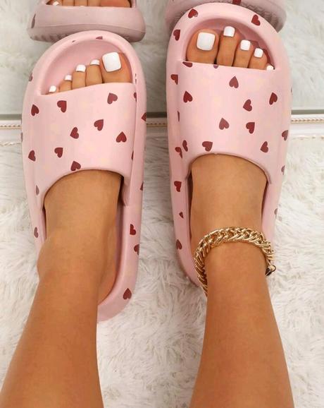 Šľapky so srdiečkami poštovné zdarma, 36 - 41