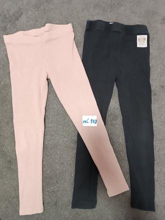 2x vrubkovane legíny, 110