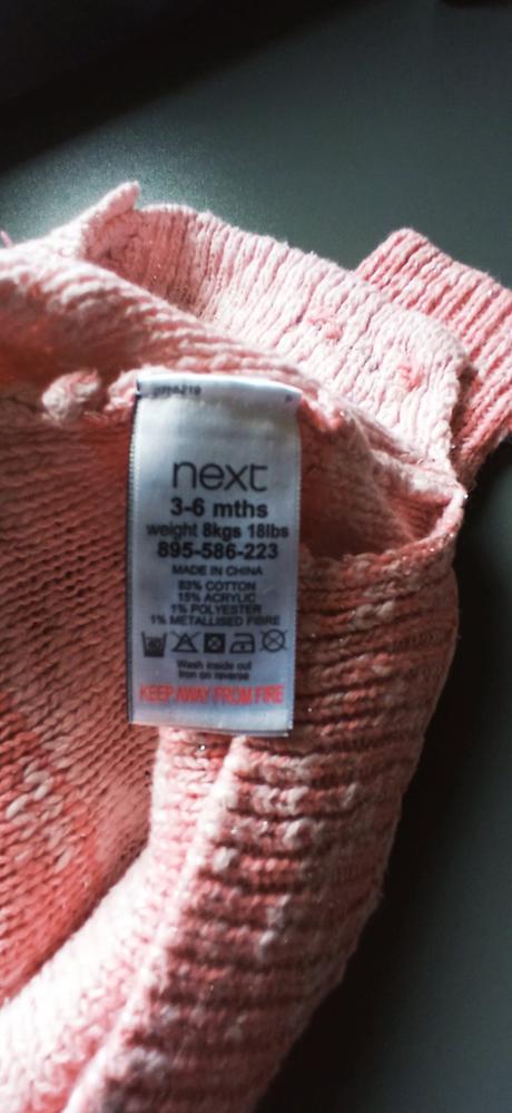 Sveter pre bábätko od 3 mesiacov, next,68