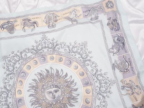 Luxusná hodvábna šatka, l