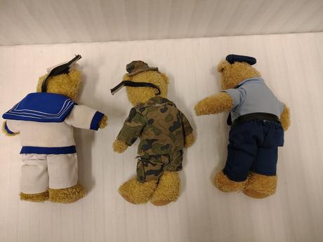 Zberateľská sada 3ks medvedíkov legacy bears, 