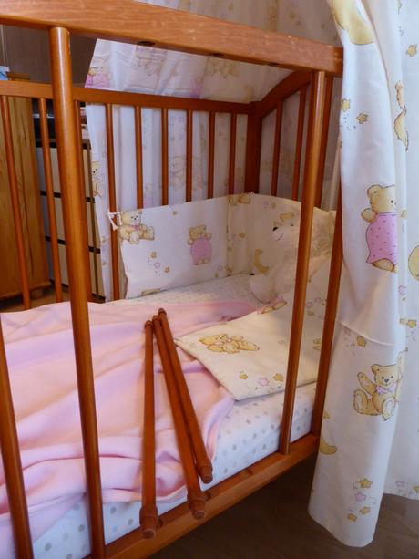 Detská postielka, šírka (cm): 60,dĺžka (cm): 120