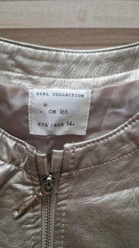 Dievčenská koženková bunda, calliope,164