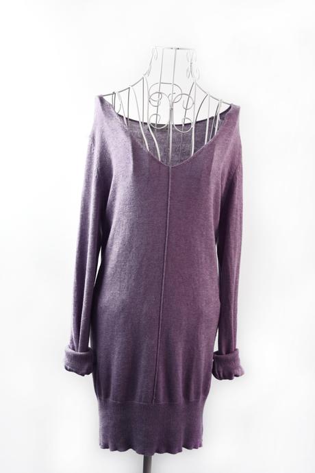 Blue motion levandulove svetrove saty s/m/l, s