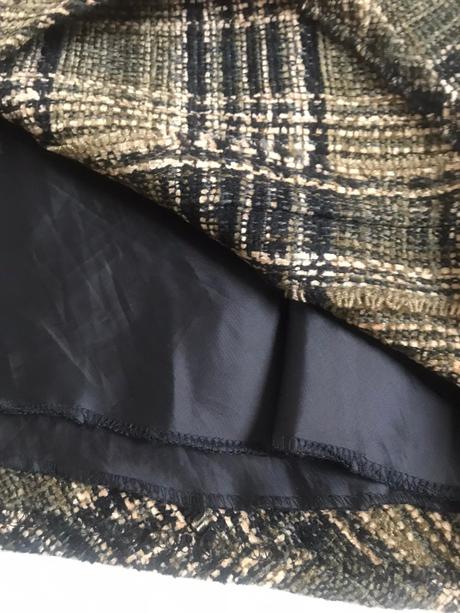 Teplá uzlíková sukňa m/l, l