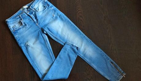 Trendy rifle so zipsíkmi na členkoch, gina,m