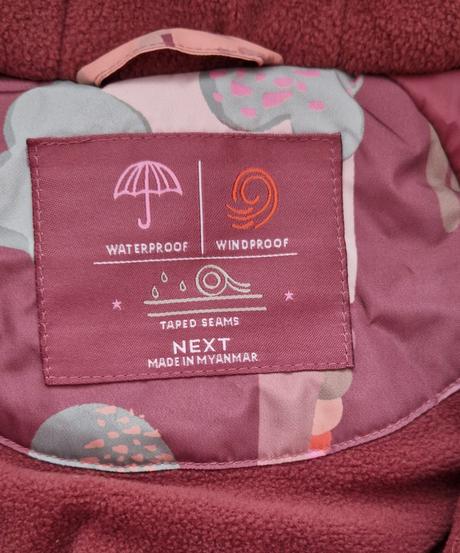 Zimné overaly pre dievčatko v rôznych farbách., next,98