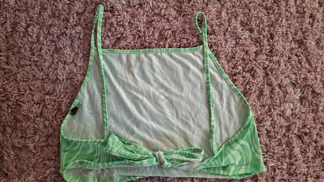Zelený crop top, sinsay,xl