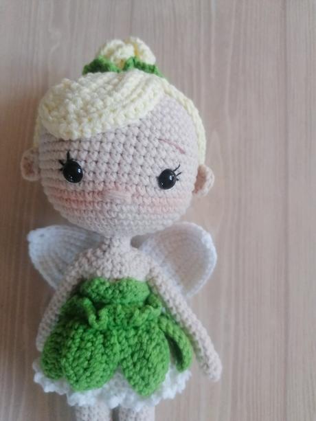 Háčkovaná bábika cililing, 