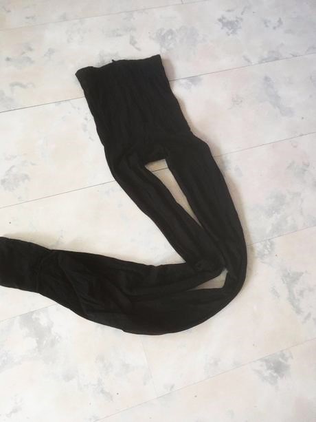 Kvalitné pančuchy s klinom, l