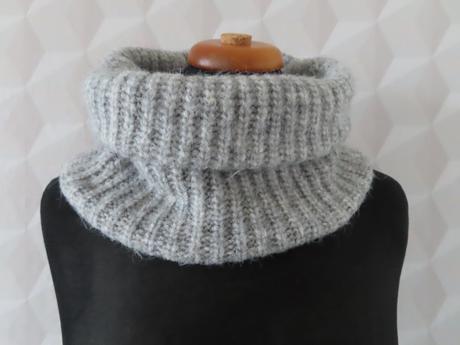 Pletený dutý šál tchibo, tchibo