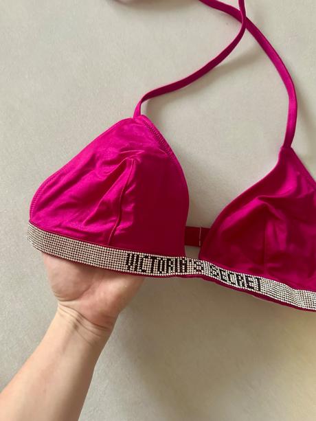 Vrchný diel victoria secret trojuholníkový s zir, victoria's secret,l