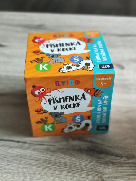 Písmenká v kocke albi kvído, 