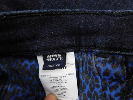 Elastické rifle miss sixty, miss sixty,38