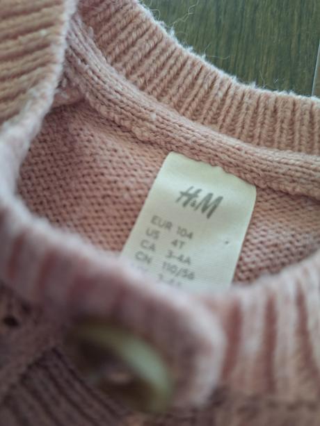Sveter h&m veľ.104, h&m,104