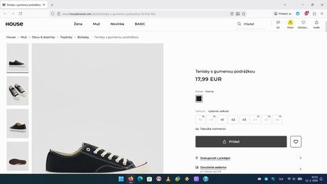 Tenisky house, reserved, cropp, hm, starter, 42