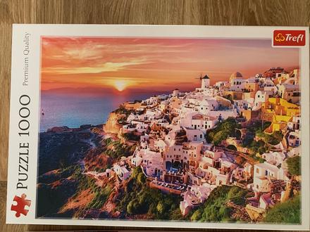 Puzzle 1000 - santorini, 
