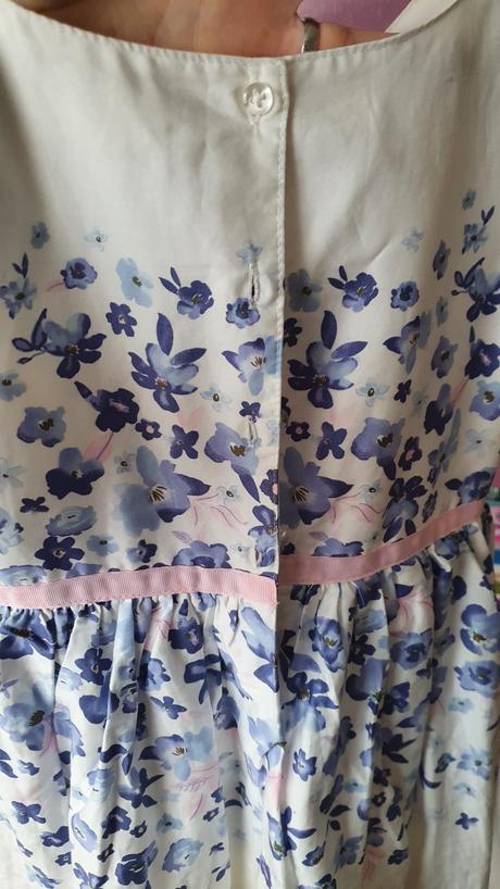 Krásne kvietkové šaty, primark,122