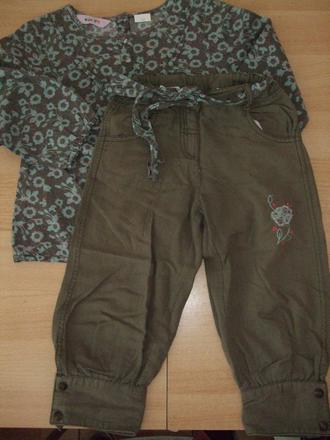Komplet nohavice + tunika, 104