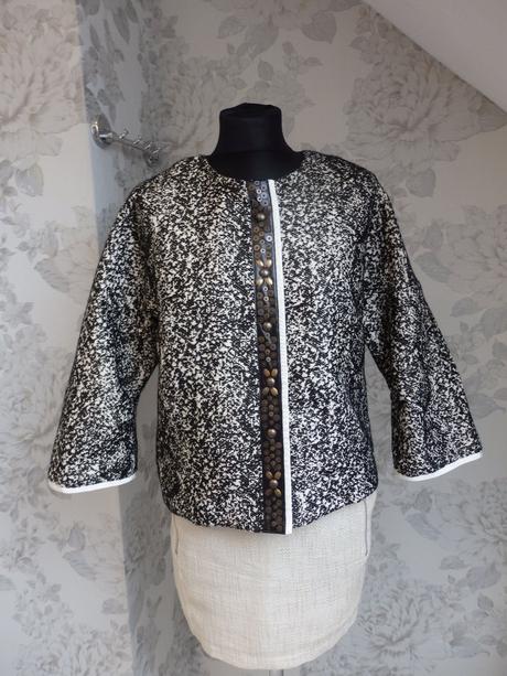 Luxusny damsky trendy elegantny blejzer, 38