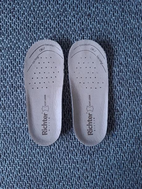 Dievcenske kozene topanky / poltopanky richter 20, richter,20