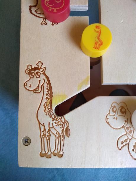 Drevená interaktívna kocka, 