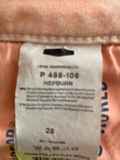 7/8 mäkké rifle cross jeans, 28