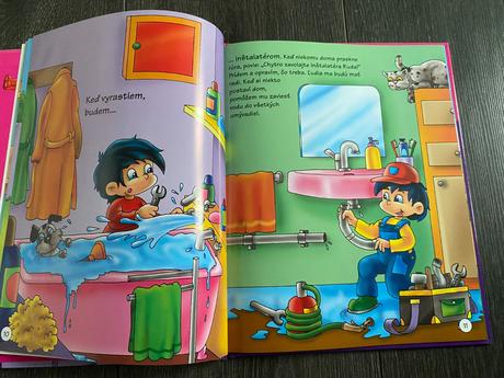 Detská knižka-raz budem klaunom,baletkou,