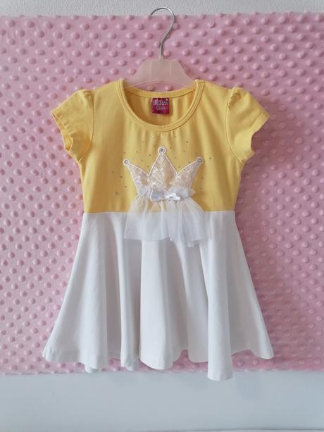 Princeznovske bavlnene saty 92/98, 98