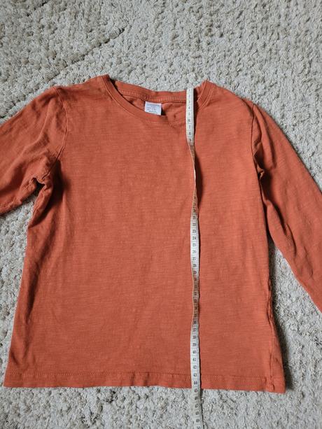 Tričko tehlovej farby lindex, lindex,128