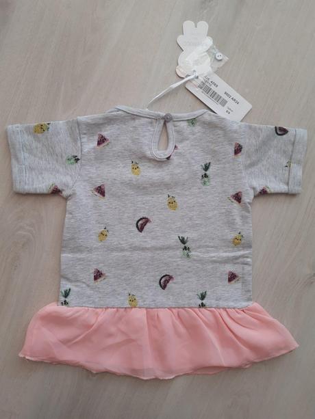 Dievčenské vzorované letné šaty (74), 74