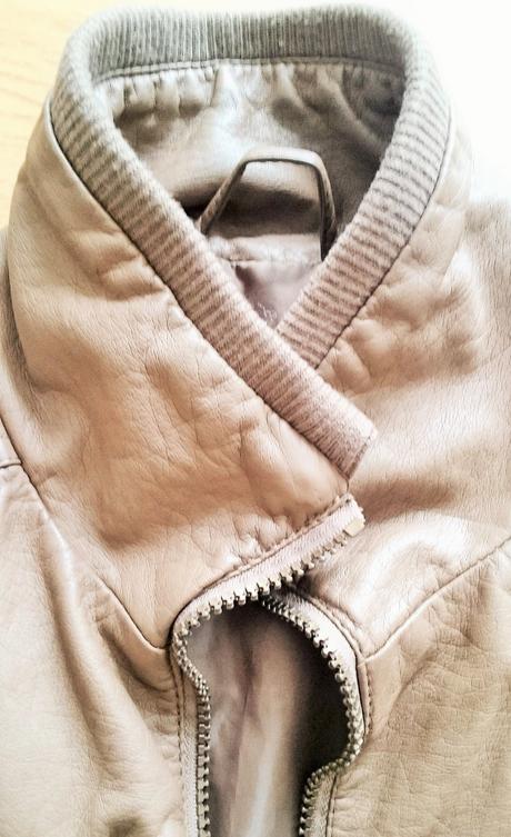 Hneda kozenna bunda - imitacia, m